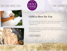 Tablet Screenshot of gracehomeministries.org